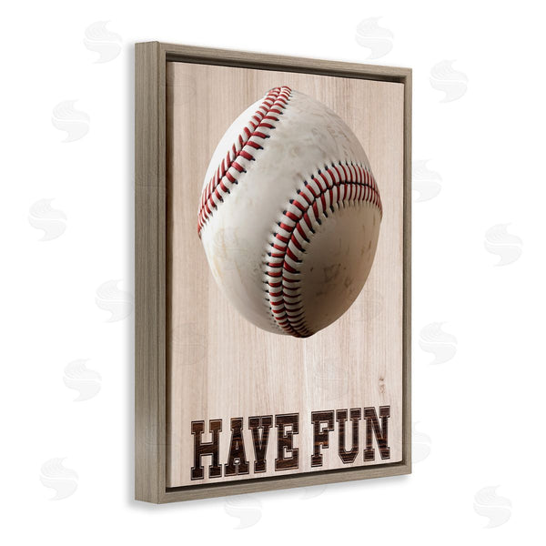Stupell Industries Marcus Prime | Have Fun Baseball