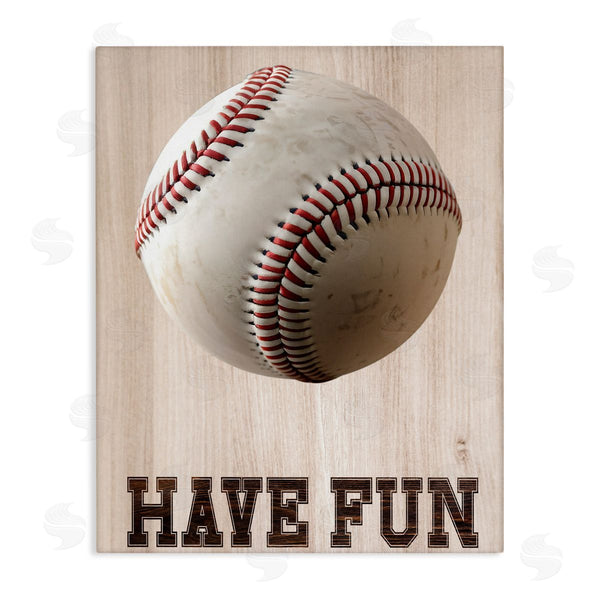 stupell industries Marcus Prime | Have Fun Baseball