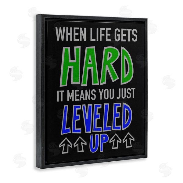 Stupell Industries Marcus Prime | Leveled Up In Life