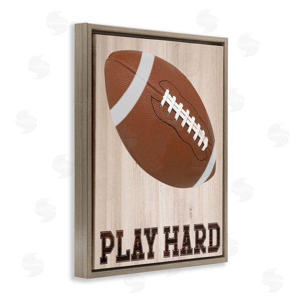 Stupell Industries Marcus Prime | Play Hard Football