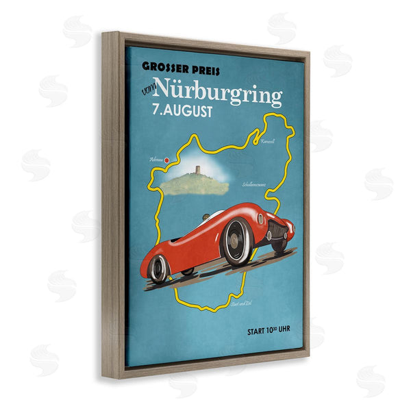 Stupell Industries Mark Rogan | Vintage Race Red Car