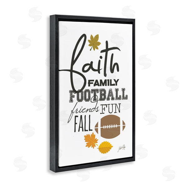 Stupell Industries Marla Rae | Faith Family Football