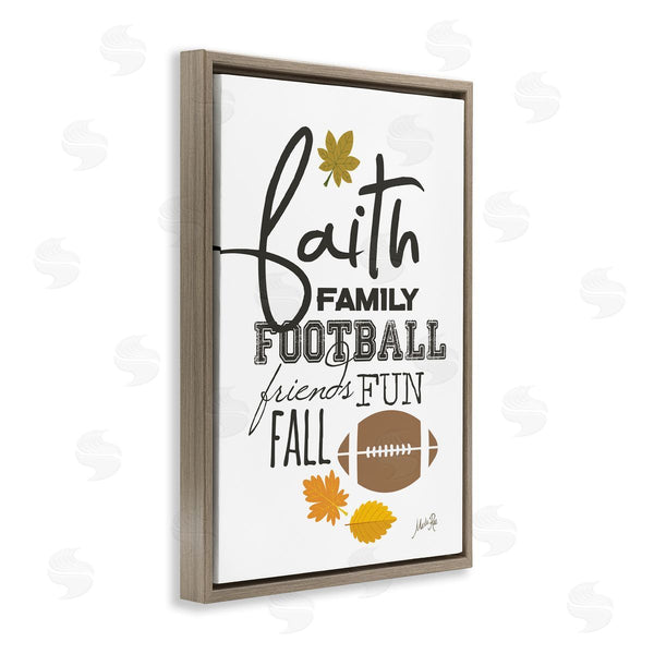 Stupell Industries Marla Rae | Faith Family Football
