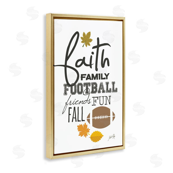 Stupell Industries Marla Rae | Faith Family Football