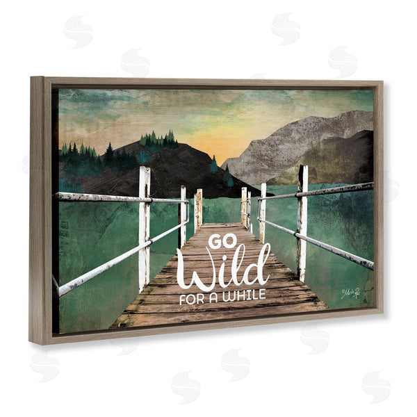 Stupell Industries Marla Rae | Go Wild Rustic Phrase