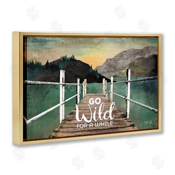 Stupell Industries Marla Rae | Go Wild Rustic Phrase