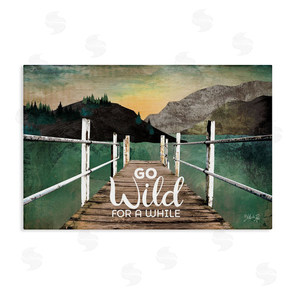 stupell industries Marla Rae | Go Wild Rustic Phrase