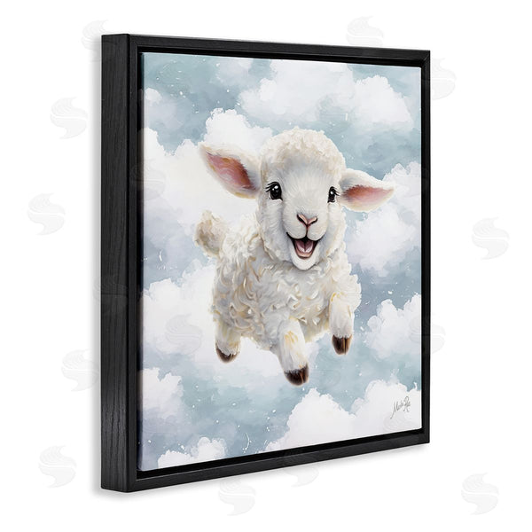 Stupell Industries Marla Rae | Happy Lamb In Clouds