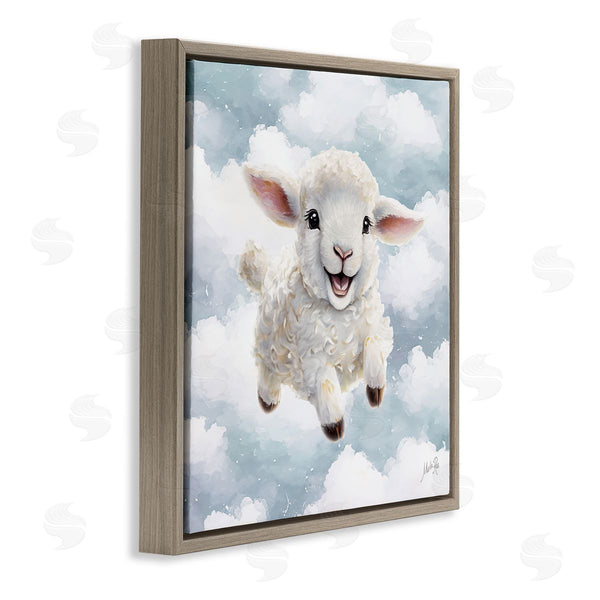 Stupell Industries Marla Rae | Happy Lamb In Clouds