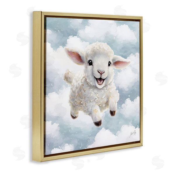 Stupell Industries Marla Rae | Happy Lamb In Clouds