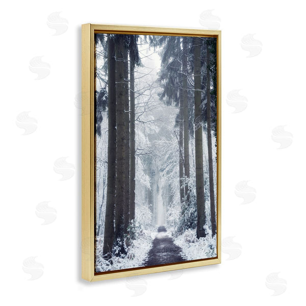 Stupell Industries Martin Podt | Winter Fir Path