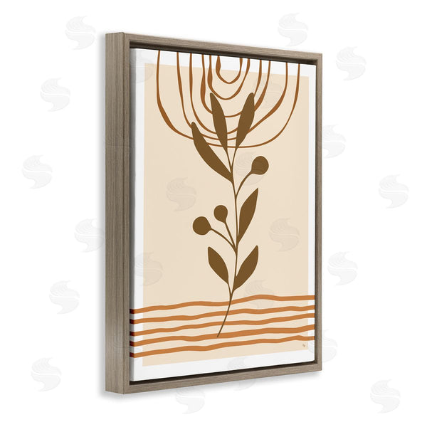 Stupell Industries Martina Pavlova | Boho Leaf Sprig