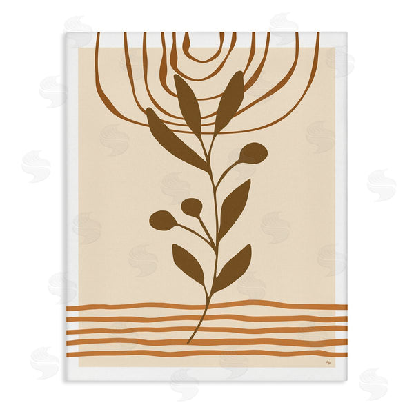 stupell industries Martina Pavlova | Boho Leaf Sprig