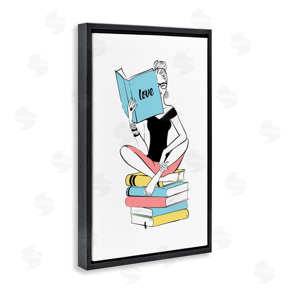 Stupell Industries Martina Pavlova | Book Love Girl