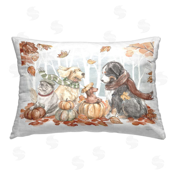 stupell industries Mary Urban | Autumn Fun Dogs