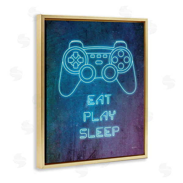 Stupell Industries Mary Urban | Eat Play Sleep Neon