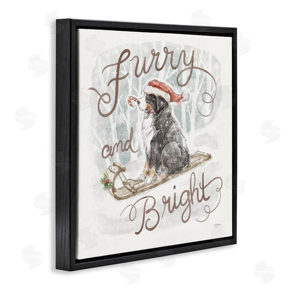 Stupell Industries Mary Urban | Furry & Bright Dog