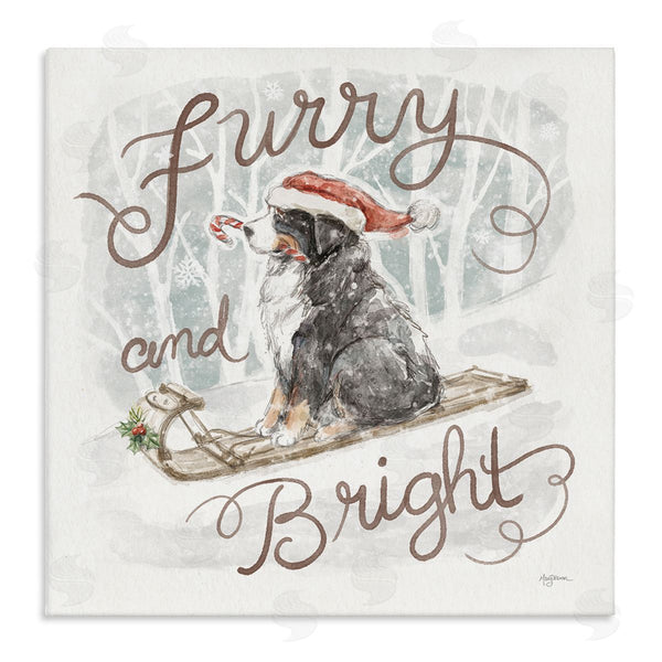 stupell industries Mary Urban | Furry & Bright Dog