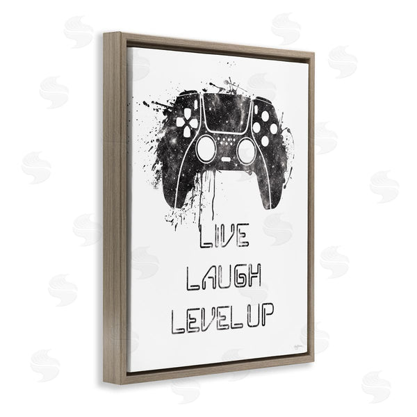 Stupell Industries Mary Urban | Live Laugh Level Up