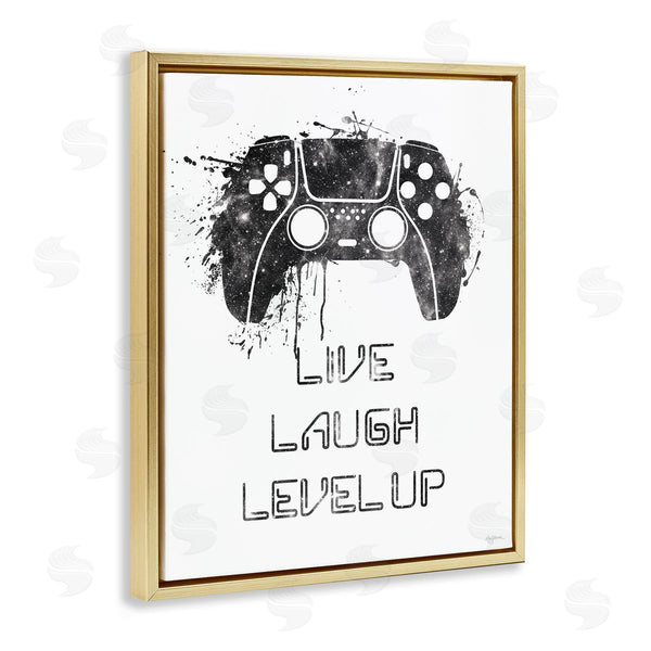 Stupell Industries Mary Urban | Live Laugh Level Up