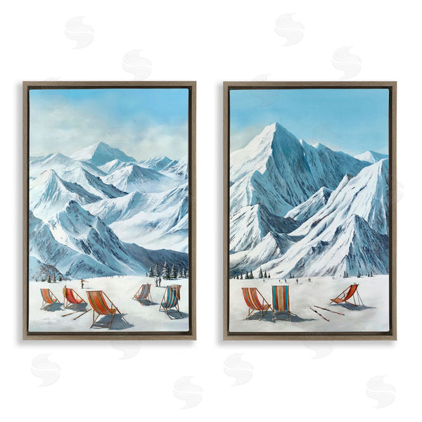 Stupell Industries Max Maxx | Lounging At Ski Lifts