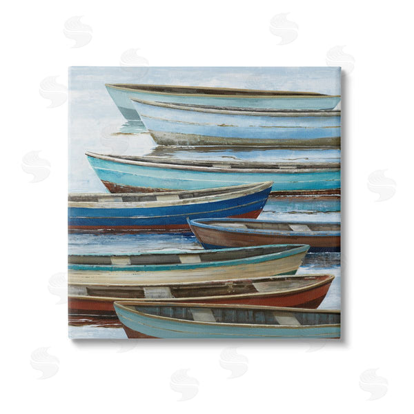 stupell industries Max Maxx | Rustic Canoes on Lake