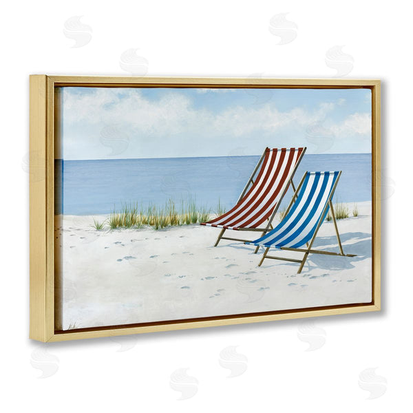 Stupell Industries Max Maxx | Serene Beach Chairs