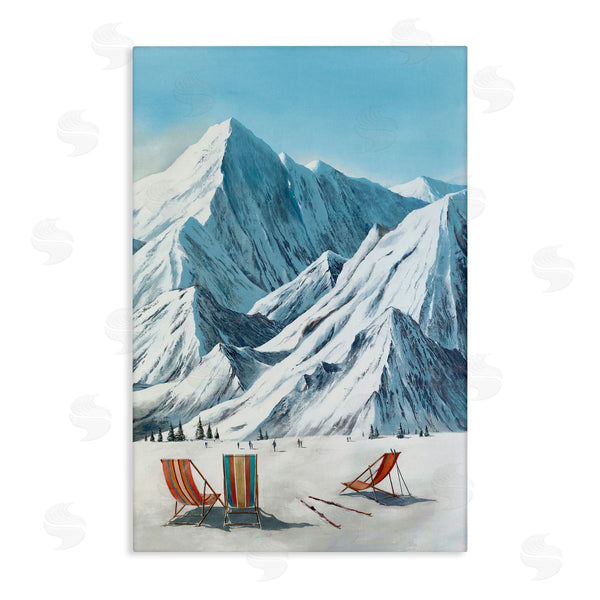 stupell industries Max Maxx | Winter Slopes Lounging