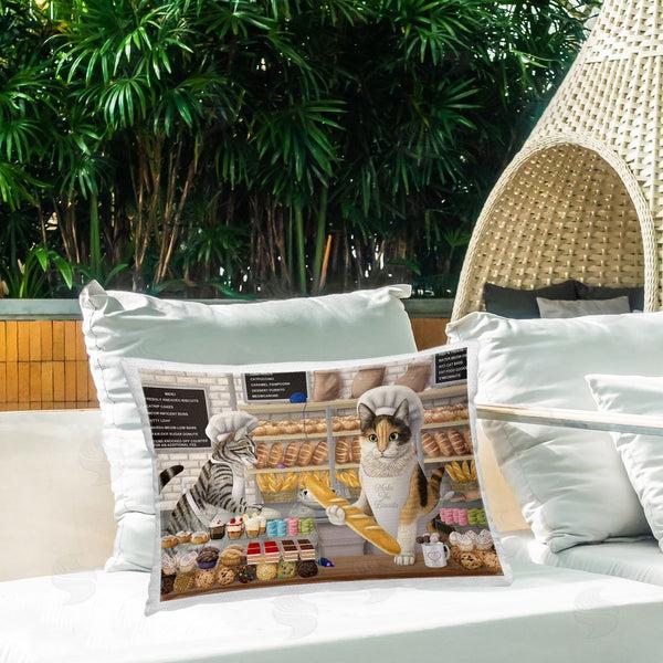 Stupell Industries Mehu Art | Meow Bakery Funny Cats