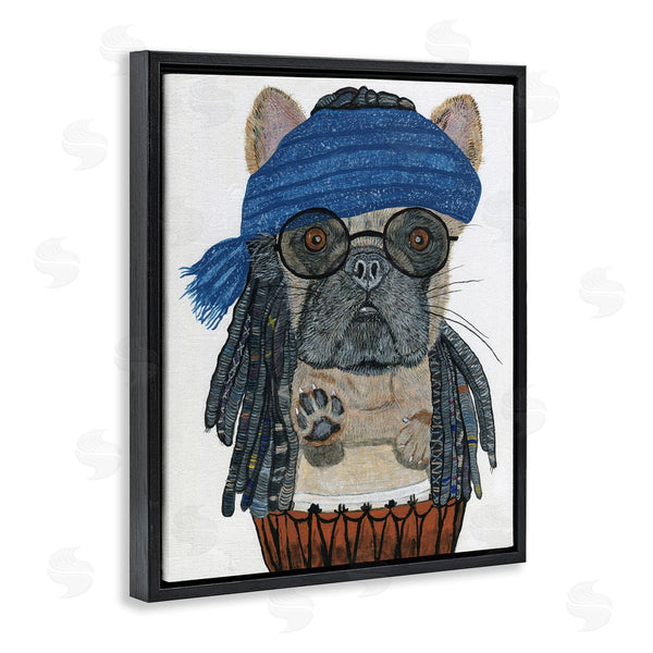 Stupell Industries Melissa Symons | Pug With Dreads