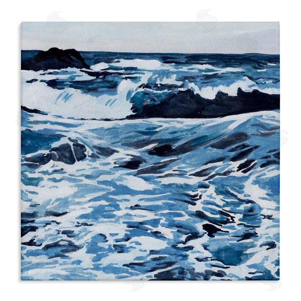 stupell industries Melissa Wang | Blue Coastal Waves
