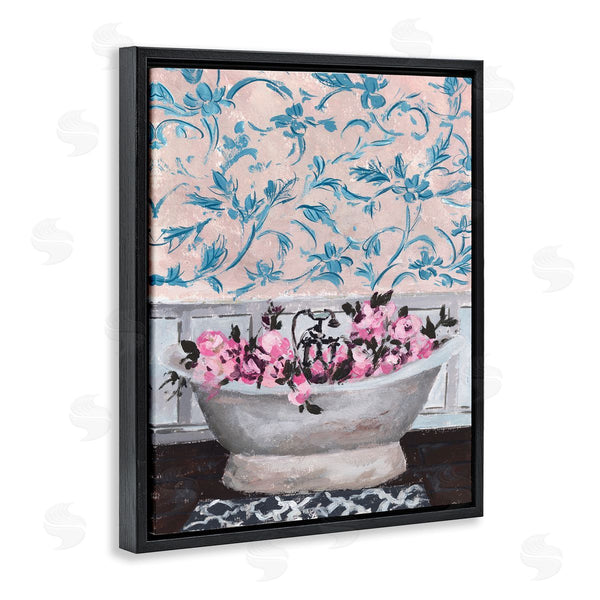 Stupell Industries Melissa Wang | Flower In Bath Tub