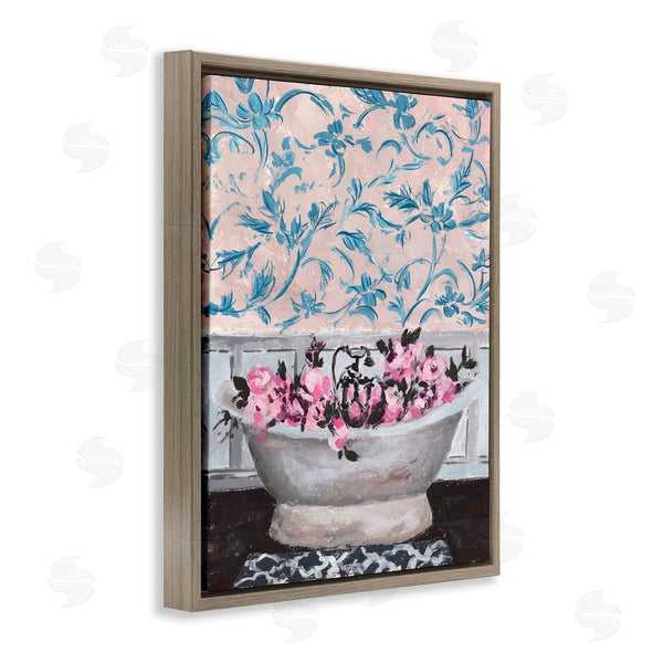 Stupell Industries Melissa Wang | Flower In Bath Tub