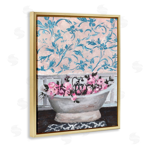 Stupell Industries Melissa Wang | Flower In Bath Tub