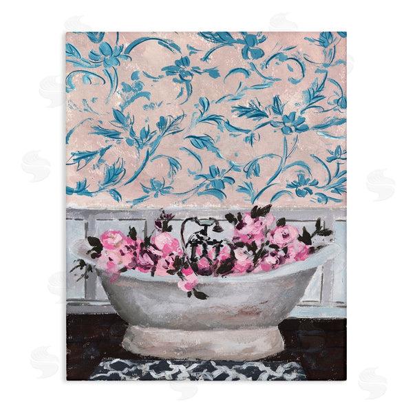 stupell industries Melissa Wang | Flower In Bath Tub