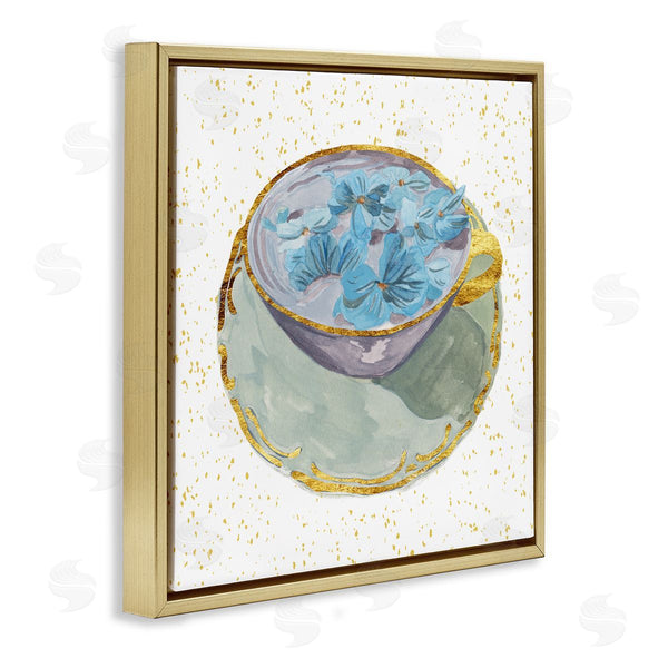 Stupell Industries Melissa Wang | Glam Floral Teacup