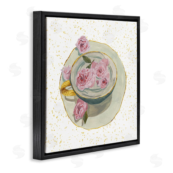 Stupell Industries Melissa Wang | Glam Petals Teacup