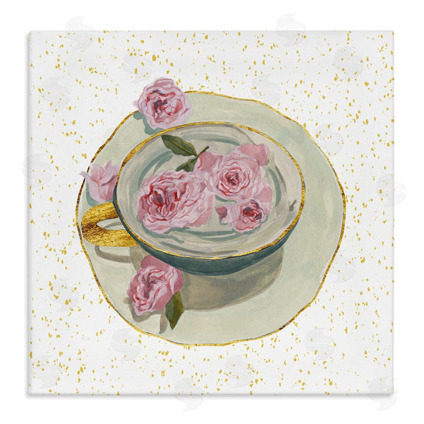 stupell industries Melissa Wang | Glam Petals Teacup
