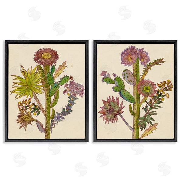 Stupell Industries Melissa Wang | Neon Blooms Cacti