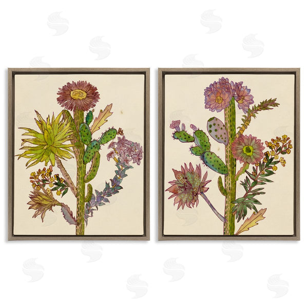 Stupell Industries Melissa Wang | Neon Blooms Cacti