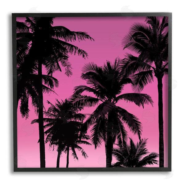 Stupell Industries Mia Jensen | Tropical Pink Palms