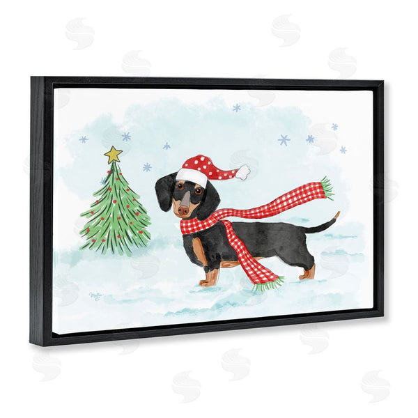 Stupell Industries Mollie B. | Dachshund With Scarf