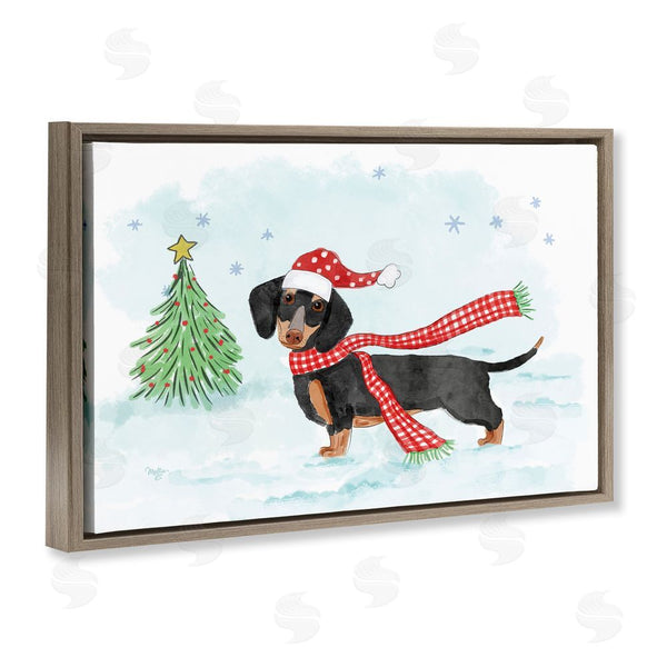 Stupell Industries Mollie B. | Dachshund With Scarf
