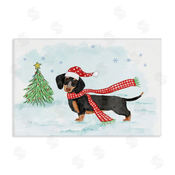 stupell industries Mollie B. | Dachshund with Scarf