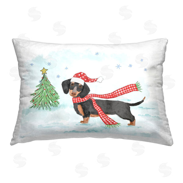 stupell industries Mollie B. | Dachshund with Scarf