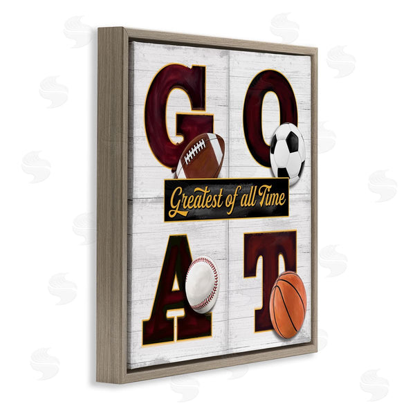 Stupell Industries Mollie B. | GOAT With Sports Balls