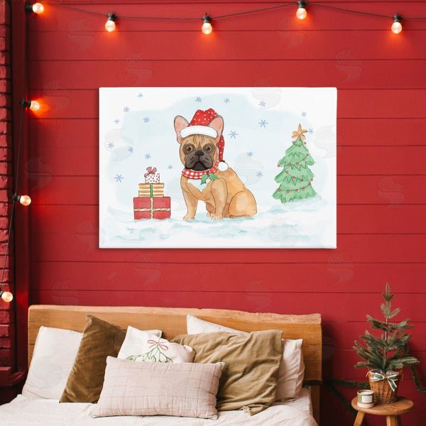 Stupell Industries Mollie B. | Holiday Dog In Snow