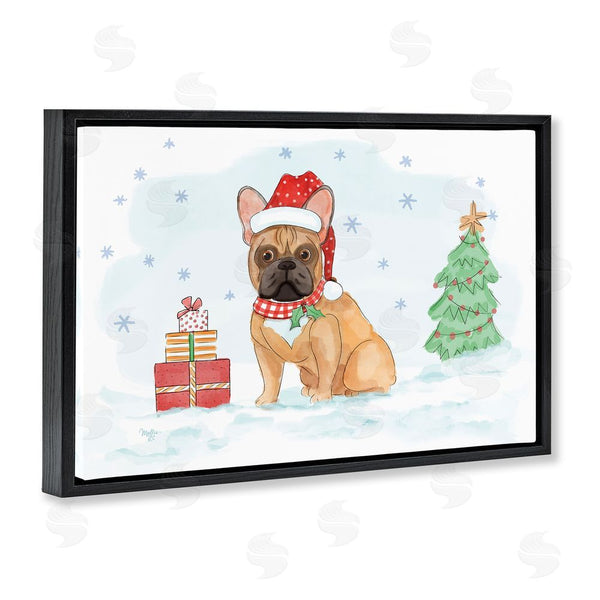 Stupell Industries Mollie B. | Holiday Dog In Snow