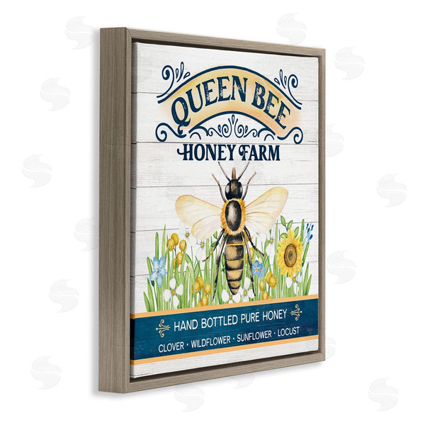 Stupell Industries Mollie B. | Queen Bee Honey Farm