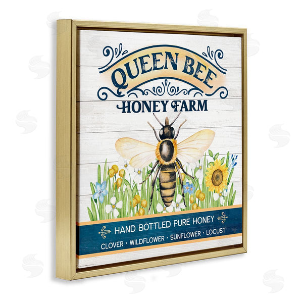 Stupell Industries Mollie B. | Queen Bee Honey Farm